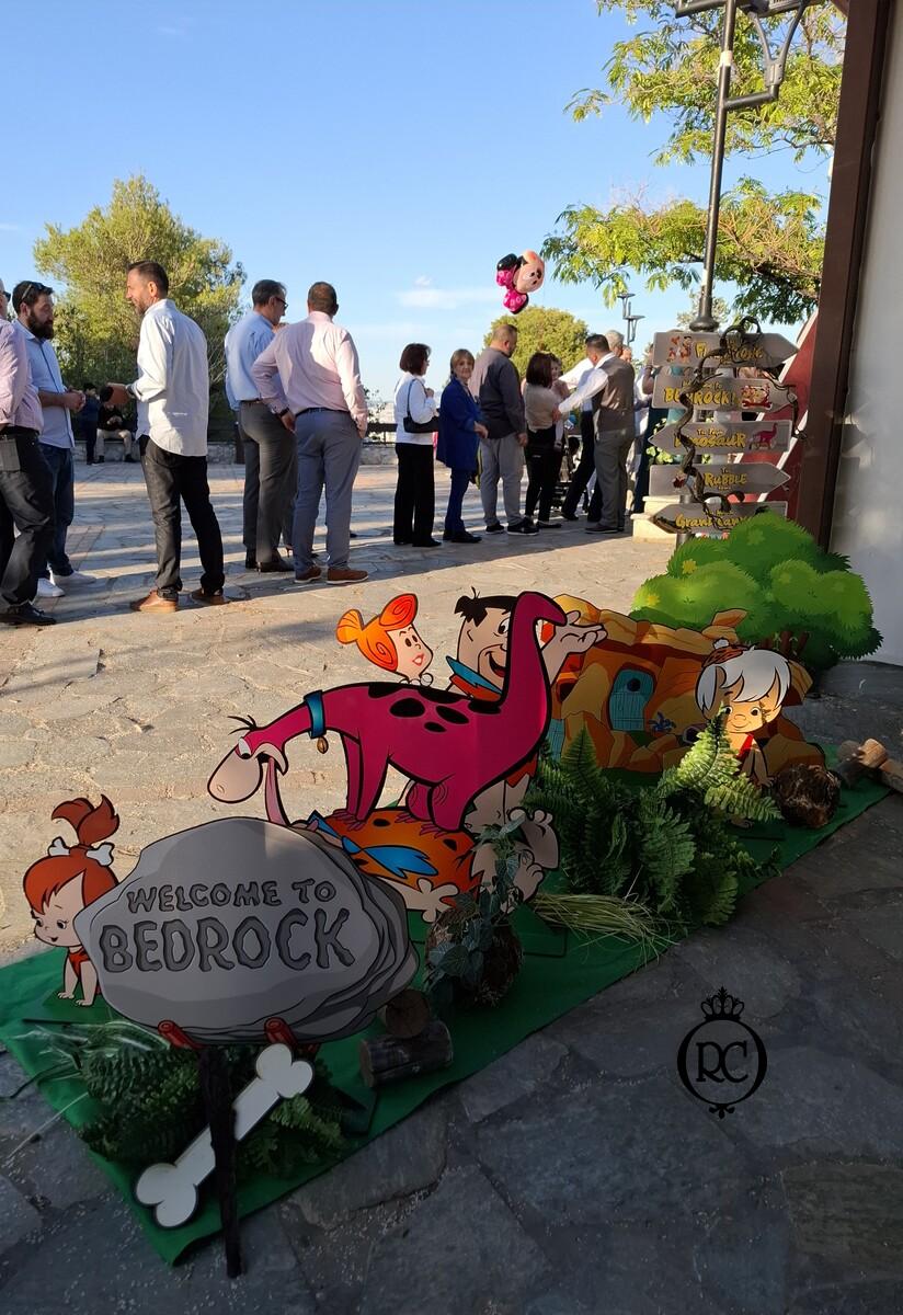 Στολισμός Βάπτισης με Θέμα Βάπτισης The Flintstones Κωδ 82172, Roberto Creations | Στολισμός Βάπτισης, Θέμα Βάπτισης, Θέμα Στολισμού Βάπτισης Θεματικοί Στολισμοί Βάπτισης, Στολισμός Βάπτισης με θέμα, Προσκλητήρια, Μπομπονιέρες, Γάμος, βάπτιση, βαπτιστικά, Κουτιά Βάπτισης