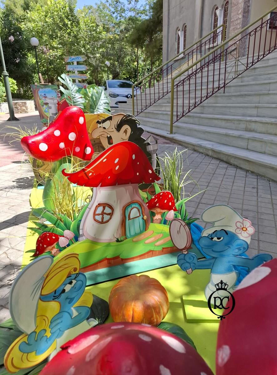 Στολισμός Βάπτισης με Θέμα Βάπτισης Στρουμφάκια Κωδ 81646, Roberto Creations | Στολισμός Βάπτισης, Θέμα Βάπτισης, Θέμα Στολισμού Βάπτισης Θεματικοί Στολισμοί Βάπτισης, Στολισμός Βάπτισης με θέμα, Προσκλητήρια, Μπομπονιέρες, Γάμος, βάπτιση, βαπτιστικά, Κουτιά Βάπτισης