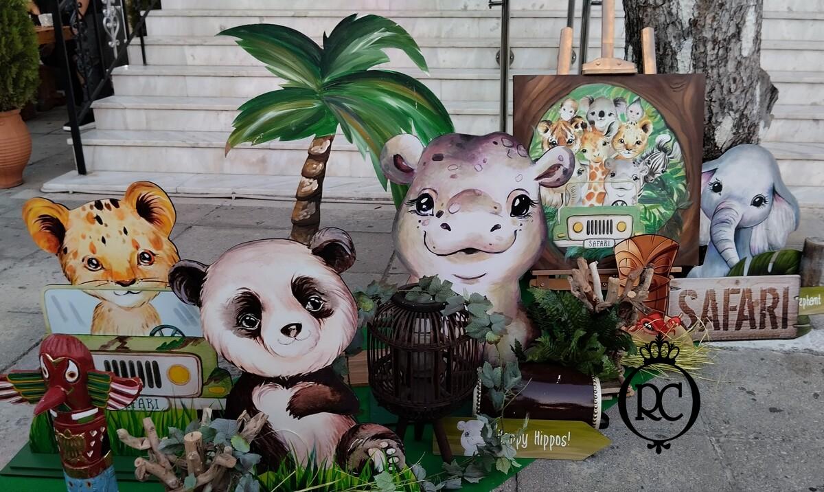 Στολισμός Βάπτισης με Θέμα Βάπτισης Ζωάκια - Ζούγκλα - Safari Κωδ 81801, Roberto Creations | Στολισμός Βάπτισης, Θέμα Βάπτισης, Θέμα Στολισμού Βάπτισης Θεματικοί Στολισμοί Βάπτισης, Στολισμός Βάπτισης με θέμα, Προσκλητήρια, Μπομπονιέρες, Γάμος, βάπτιση, βαπτιστικά, Κουτιά Βάπτισης