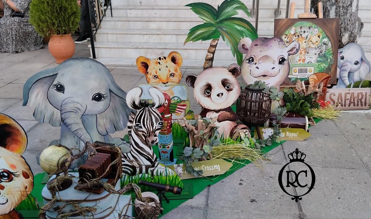 Στολισμός Βάπτισης με Θέμα Βάπτισης Ζωάκια - Ζούγκλα - Safari Κωδ 81803, Roberto Creations | Στολισμός Βάπτισης, Θέμα Βάπτισης, Θέμα Στολισμού Βάπτισης Θεματικοί Στολισμοί Βάπτισης, Στολισμός Βάπτισης με θέμα, Προσκλητήρια, Μπομπονιέρες, Γάμος, βάπτιση, βαπτιστικά, Κουτιά Βάπτισης