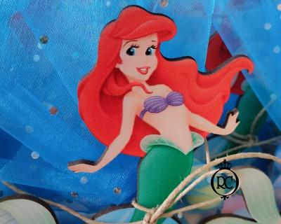 Στολισμός Βάπτισης με Θέμα Βάπτισης Ariel Γοργόνα Κωδ 81204, Roberto Creations,Θέμα Βάπτισης Ariel Γοργόνα,Στολισμός Βάπτισης με Θέμα Ariel Γοργόνα Ιερά Μονή Αγάθωνος Κωδ 302,Στολισμός Βάπτισης, Στολισμός με θέματα, θεματικοί Στολισμοί Βάπτισης, Βάπτιση, Βαπτιστικά, Γάμος, Σετ Κουμπάρων, Προσκλητήρια βάπτισης, Candy Bar, Μπομπονιέρες βάπτισης, Σετ Κουτιά Βάπτισης,Βιβλία Ευχών Βάπτισης, Ρούχα Βάπτισης, Παπούτσια βάπτισης