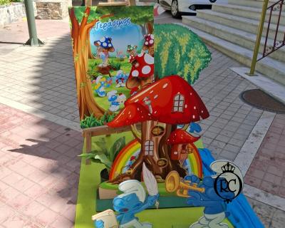 Στολισμός Βάπτισης με Θέμα Βάπτισης Στρουμφάκια Κωδ 81650, Roberto Creations | Στολισμός Βάπτισης, Θέμα Βάπτισης, Θέμα Στολισμού Βάπτισης Θεματικοί Στολισμοί Βάπτισης, Στολισμός Βάπτισης με θέμα, Προσκλητήρια, Μπομπονιέρες, Γάμος, βάπτιση, βαπτιστικά, Κουτιά Βάπτισης